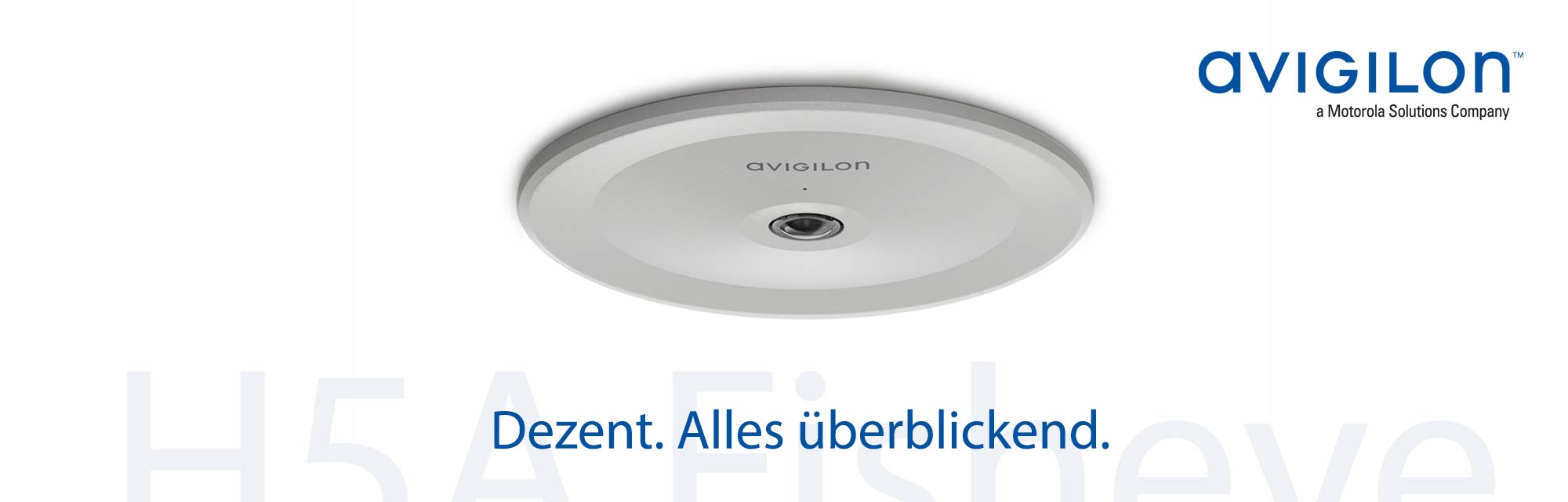 Avigilon H5A Fisheye Kamera H5A fisheye dezent - Avigilon H5A Fisheye Kamera