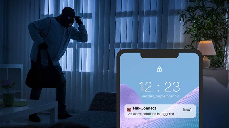 Hik Connect alarm - Hikvision Hik-Connect