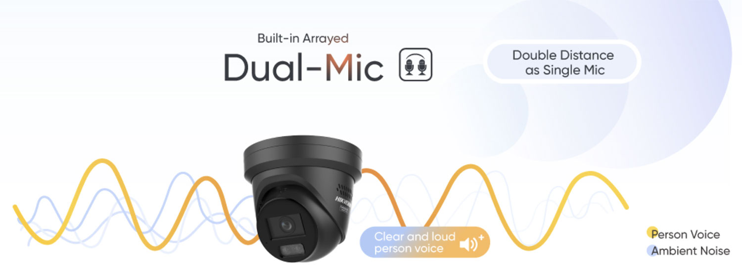 Hikvision ColorVu 3.0 dual mic colorvu3 0 - Hikvision ColorVu 3.0