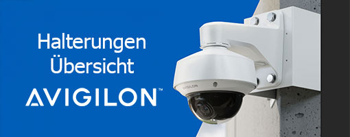 halterungen uebersicht karussell 510px - Avigilon Halterungen