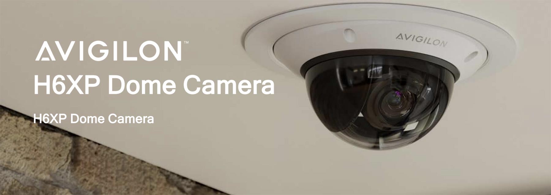 Avigilon H6XP h6x dome schmuck banner - Avigilon H6XP