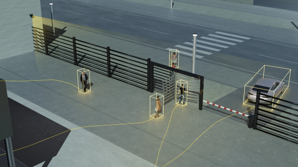 Blickfeld LiDAR Lösungen object tracking blickfeld rendering 1024x576 - Blickfeld LiDAR Lösungen
